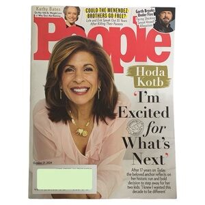 People Magazine October 21 2024 Hoda Kotb Garth Brooks Menendez Brothers
